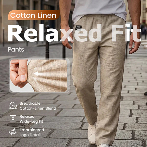 LAST DAY SALE 50%OFF!!BreathableStraight-Leg Trousers forMen
