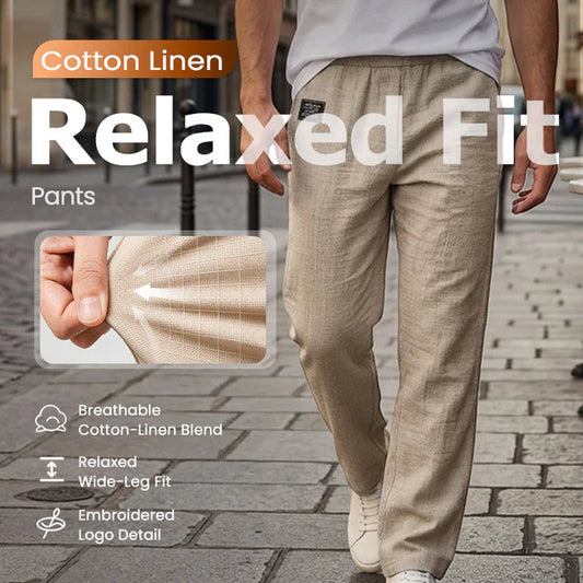 ❤️LAST DAY SALE 50%OFF!!❤️BreathableStraight-Leg Trousers forMen