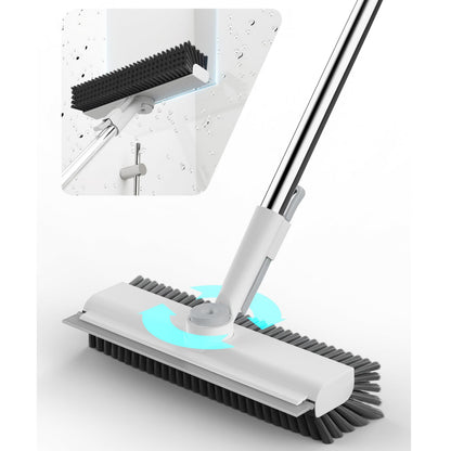 🎉3-in-1 Floor Scrub Brush with Long Handle