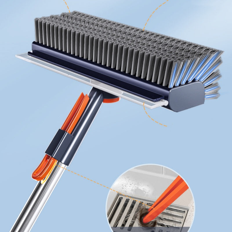🎉3-in-1 Floor Scrub Brush with Long Handle