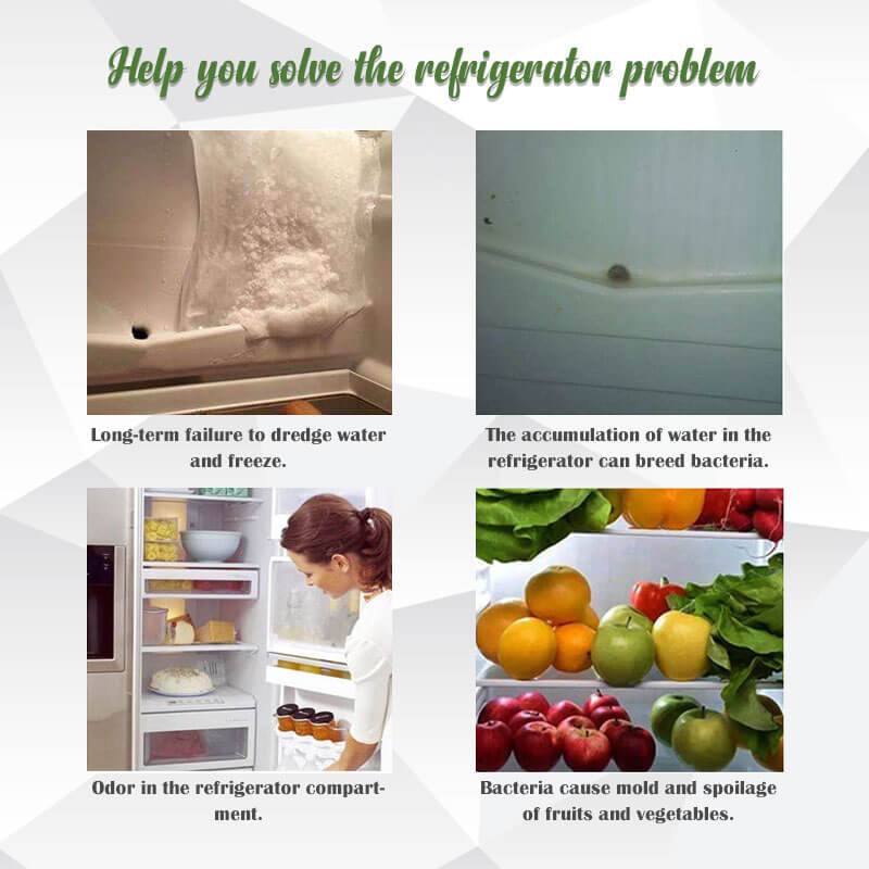 🔥Home Essentials🔥Dredging and Cleaning Equipment for Emptying Refrigerators