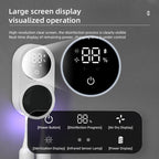 Limited Time: 30% OFF🛁 Smart Digital Display Toothbrush Sanitizer with Drying Function for Electric & Manual Toothbrushes🦷