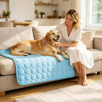 Pet Cooling Mat – Instant Ice Silk Technology For Maximum Summer Comfort
