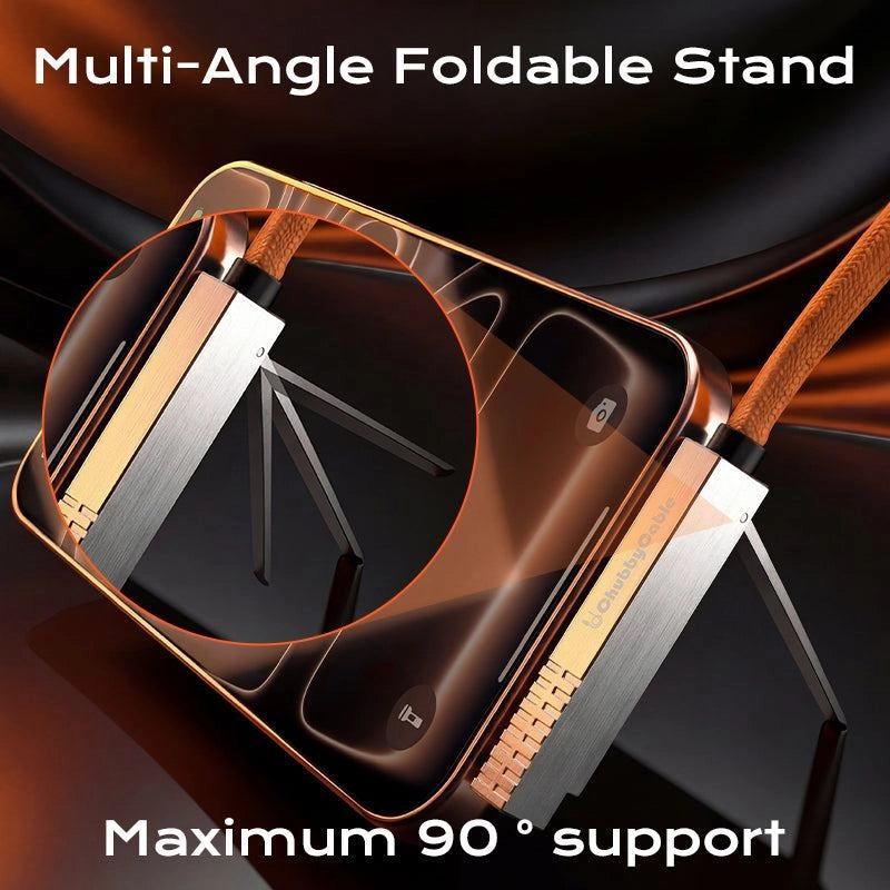 240W Fast Charge Stand Cable for iPhone 15–Latest (Works with Android & iPad)