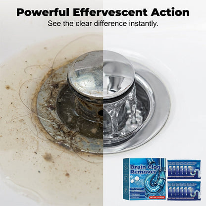📢📢BUY 2 GET 3 FREE⏰Effervescent Drain Clog Remover Tablets