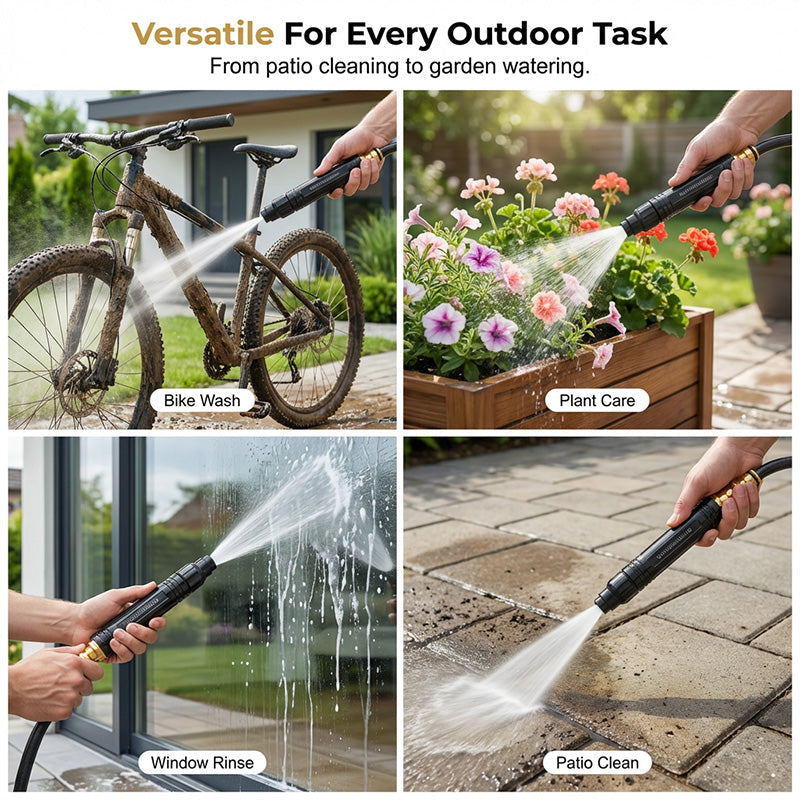 HOT SALE 50% OFF - High-Pressure Direct Spray Water Nozzle - Wash at Home, Save Big!