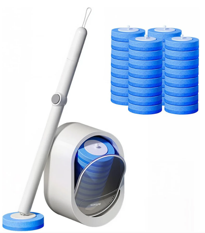 Freshness in One Click: SOPAMIDisposable Toilet Scrubber Kit