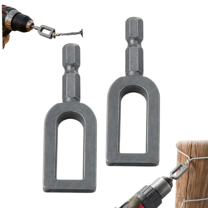 Wire Twister for Drill -Twist Tight Wires in 3Seconds