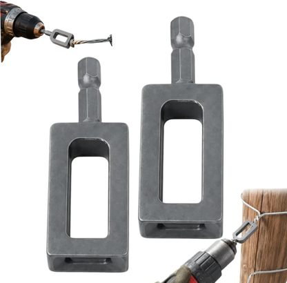 Wire Twister for Drill -Twist Tight Wires in 3Seconds