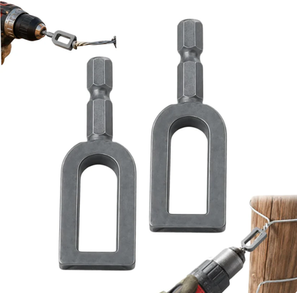 Wire Twister for Drill -Twist Tight Wires in 3Seconds