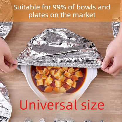 💥home dining table food container aluminum foil heat-retaining cover