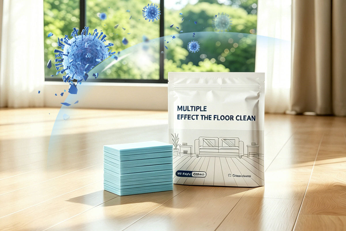 🔥Water-Soluble Floor Cleaning Sheets