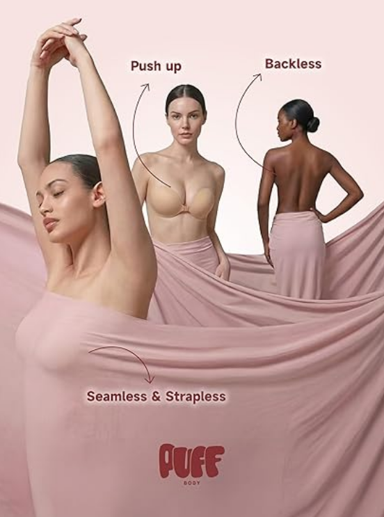 The UItimate Lift & Cleavage:Invisible Wing Bra for EveryBackless Outfit