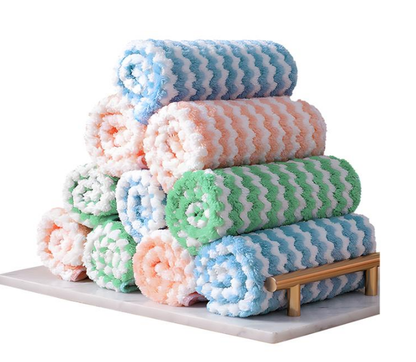 One Wipe, Zero Streaks: TheUltimate Ultra-AbsorbentCleaning Cloth